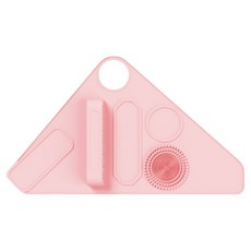 Hoon's Pick 矽膠彩妝調色盤手腕帶, 粉紅色, 1個