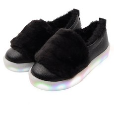 FootFoot 軟綿綿麻糬LED毛絨懶人鞋