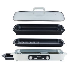 domus. 雙盤宴會電烤盤, DP-2301