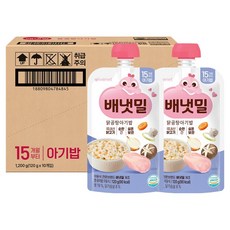 배냇밀 닭곰탕 아기밥, 120g, 10개, 닭고기