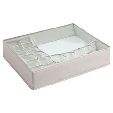 Besthot 三合一內衣褲分隔收納, 淺米白, 1個