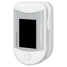 Seekis 家用指夾式脈搏血氧偵測儀/心率檢測儀 運動便攜 非醫療器材 白色, 1個, 1個裝