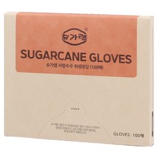 슈가랩 사탕수수 위생장갑, 100개입, 1개