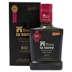 finca la torre 阿爾貝吉納有機特級初榨橄欖油, 1個, 250ml