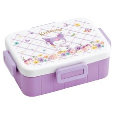 Skater 方形午餐盒 650ml YZFL7, 酷洛米 白色 + 紫色, 1個
