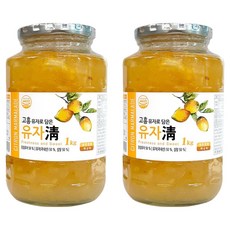 딜리프 고흥유자로 담은 유자청, 1kg, 1개입, 2개