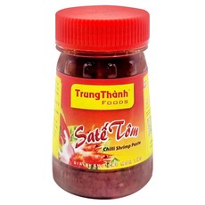 TrungThanh 사테톰 칠리 쉬림프 페이스트, 100g, 1개