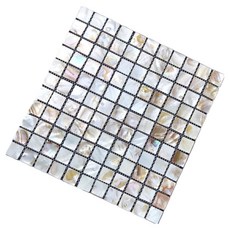 Wellot 厚款馬賽克磁磚 305 x 305 mm, 貝殼網格底, 1個