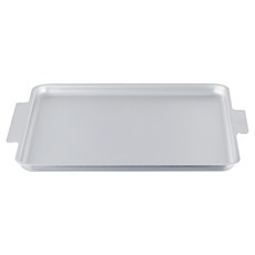 밧드야 언발란스 트레이 사각형, 실버, 1개