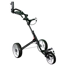 캘러웨이 3휠 접이식 골프백 핸드카트 C23203, 블랙, 1개