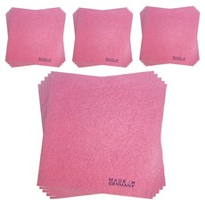 HOME VALUANCE 大永 德國100%嫘縈不織布抹布 粉紅色, 20個