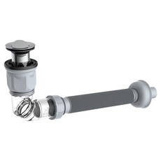 DAELIM BATH 旋轉式彈跳 + 蛇管排水管套組, 銀色