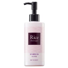 온더바디 라이스테라피 쌀눈 밝은 클렌징 오일, 200ml, 1개