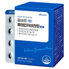 ALL-BARUN 迷你葉黃素玉米黃素, 1個, 60錠