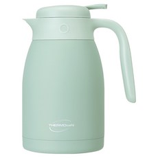 THERMOcafe 凱菲 不鏽鋼真空保溫壺, 1個, 1.5L, 薄荷綠