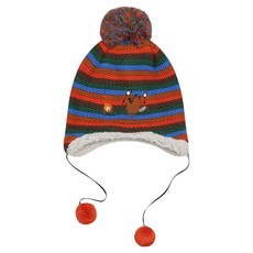 minidou 海狸毛球帽