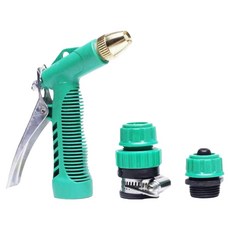 DK ONE 時尚強力多用途噴水槍 + 連接器 14 x 12 cm, 綠色, 1套