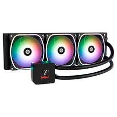 에너맥스 아쿠아퓨전2 360 ARGB CPU 쿨러, 1개, 블랙, ELC-AQFS360-SQA