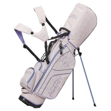 아젠 엣지 골프 스탠드백, 퍼플 핑크