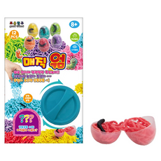 goodfriend 軟Q蠕動魔法蟲 蛋殼扭蛋 6種 x 2入組 混合顏色