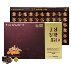 Nonghyup 紅參薑黃大丸, 1個, 60冊