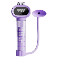 Seekis 學生計數腹式呼吸啞鈴, 紫色, 1個