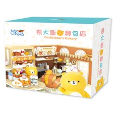 OKids 博士 熊大衛系列 積木, 麵包店, 1個