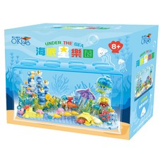 OKids 博士積木 海底星樂園, 混和顏色, 1個