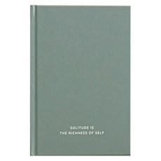 아이코닉 솔리튜드 토모에리버 라인 만년필 양장노트, 03 메도우 그레이, 1개