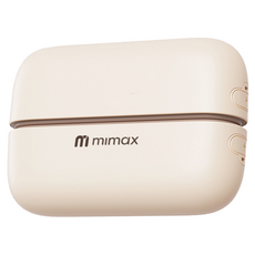 mimax 米覓 二合一小暖心暖手寶, 白色, A401