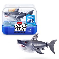 로보얼라이브 로보샤크 움직이는 상어 장난감, 4.5cm, 랜덤발송, 1개