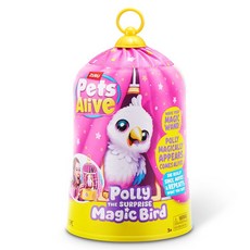 Pets Alive Magic Bird Polly 學說話鳥玩具, 混合色, 1個