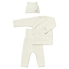 PEEKABOO 新生兒用 Nouvo 小熊蝴蝶衣 3件組