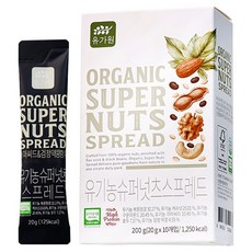 유가원 유기농 짜먹는 견과 슈퍼넛츠 스프레드 스틱 10p, 200g, 1개