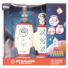 I'CLE DIY 太空火箭 Unice 幫浦機器 主體 + 補充包 107p 套組, 混合色, 1套