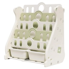 FDW 北極熊書櫃 YK1232, 白色, 5層