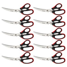 Chase My Home 曲線廚房剪刀, 混合顏色, 10個