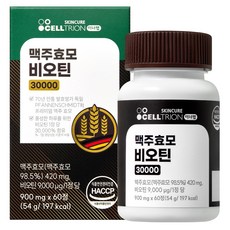 이너랩 셀트리온 맥주효모 비오틴 30000 54g, 1개, 60정