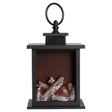 vittz LED擬真火焰露營氣氛燈 小, 黑色