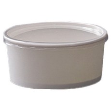 PACKAGE republic A-ZOO GOOD PACKAGE 白色紙容器 + 透明蓋組合, 25套