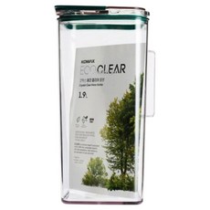 코멕스 에코 클리어 물병, 1.9L, 1개, 투명