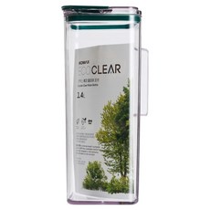 KOMAX Eco Clear 透明水瓶, 1.4L, 1個, 透明