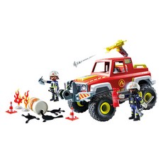 Playmobil 摩比人 消防卡車公仔 71824, 1個