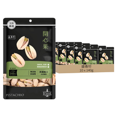 盛香珍 KING 開心果, 140g, 10個