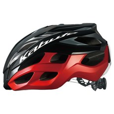 KABUTO VOLZZA OGK 카부토 자전거 헬멧, 블랙 레드, 1개 블랙 레드, 1개