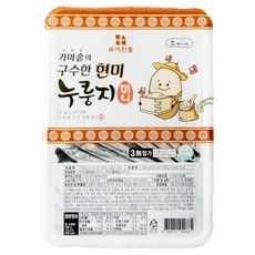 참좋은식품 가마솥의 구수한 현미 누룽지 미니 12p, 1개, 396g