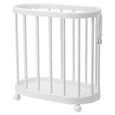 SNS핫템 토끼 핸들 틈새 빨래바구니, 화이트