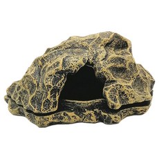 Lanboer 爬蟲類自然模型躲藏處 16 x 13.5 x 7.5 cm, A款, 1個