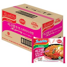 Indomie 營多麵 印尼炒麵 香辣 80g, 40包