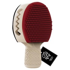 멍냥 강아지 배드민턴 셔틀콕 라켓 장난감, 레드, 1개